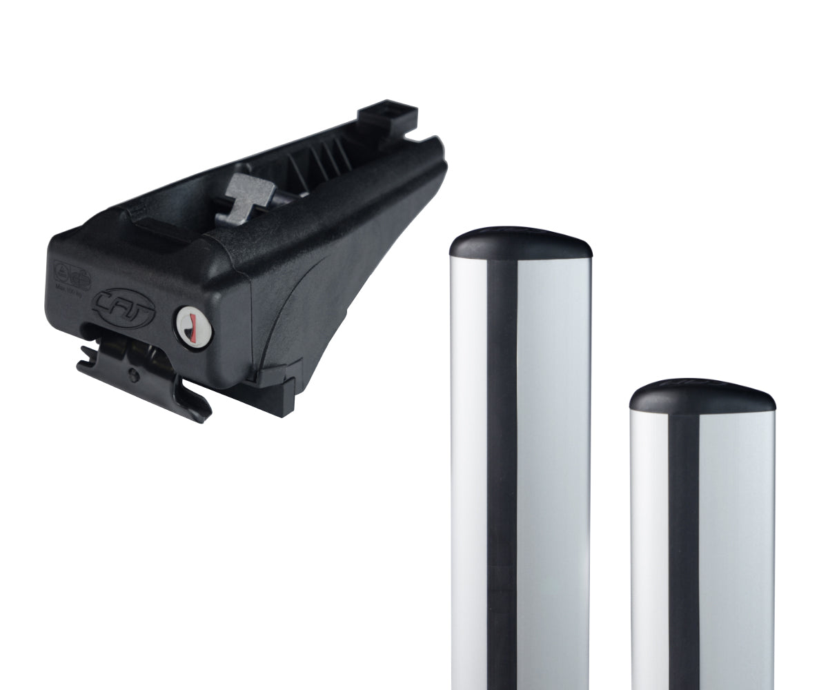 KIT Totus | Integrated Rails | KIT + FLY for VOLVO V60 II SW (18>) Rail chiusi / Integrated rails